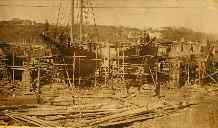 Schooners on the ways at Mahone Bay, c. 1900 